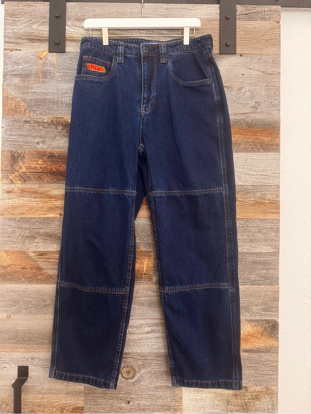 Empyre Relaxed Fit Skate Jeans Dark Indigo